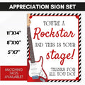 rockstar teacher appreciation week event